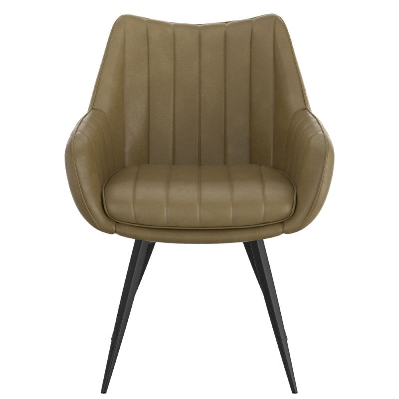 Talon Swivel Accent Chair - Moss