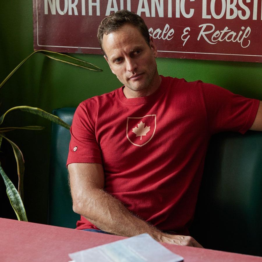 Canada Shield T-shirt, Heritage Red