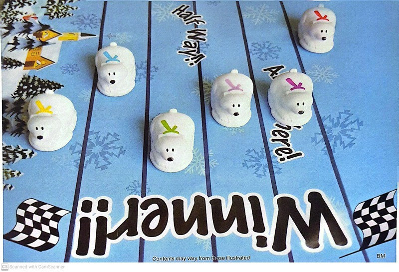 Racing Polar Bear Christmas Crackers, Set of 6