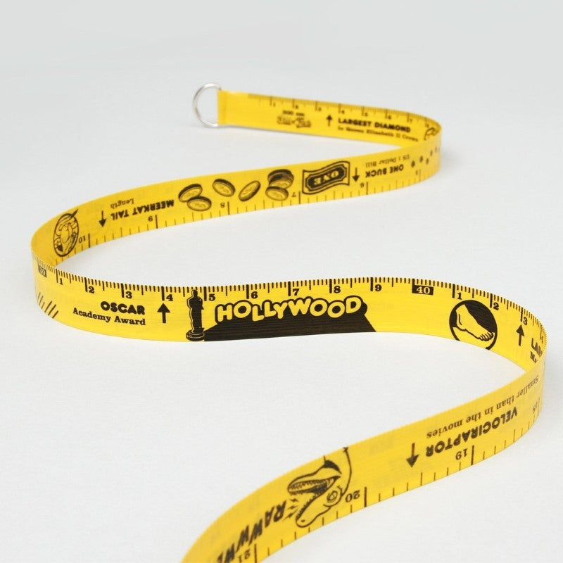 Fun Tape Measure 10ft Fun Facts Tape Measure - Moss Danforth