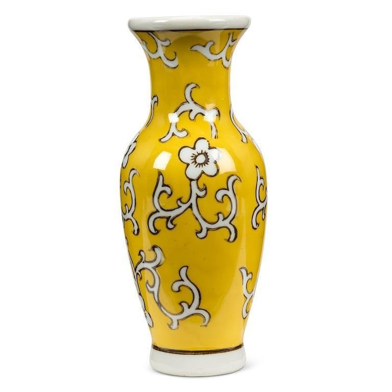 Slender Floral Vase, 7&quot;H