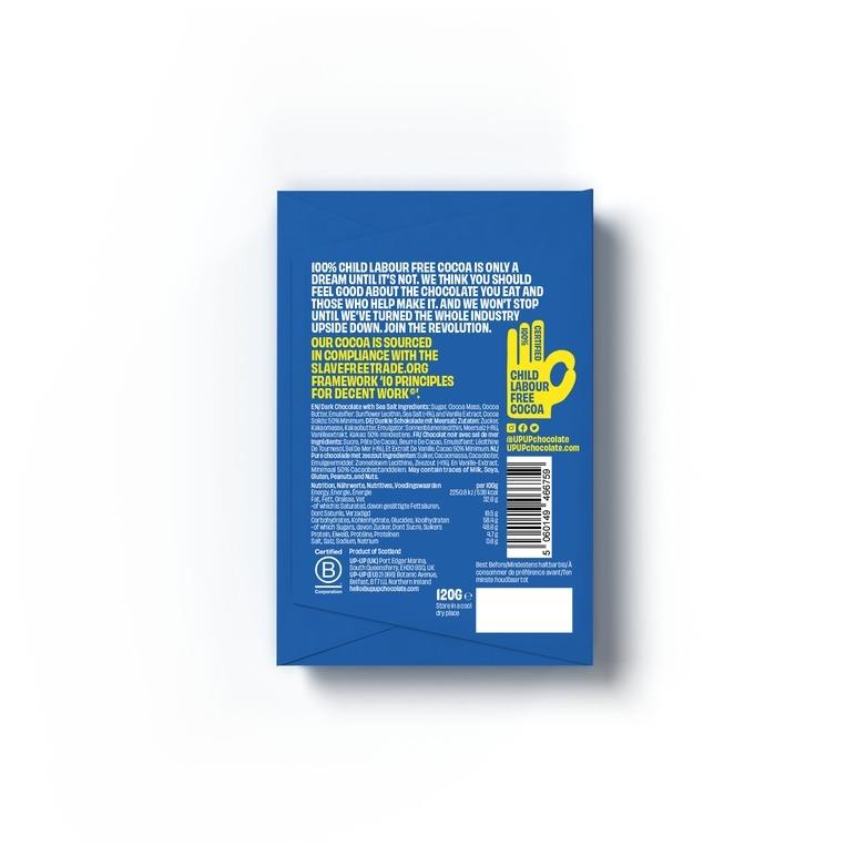 Sea Salt Dark Chocolate Bar 120G/4.2oz