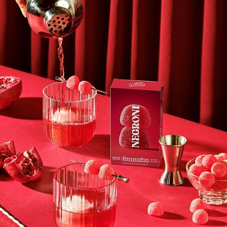 Negroni Gummies — Alcohol-Free
