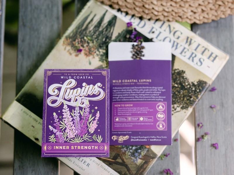 Lupins (Inner Strength) - Floriography Seed Packet