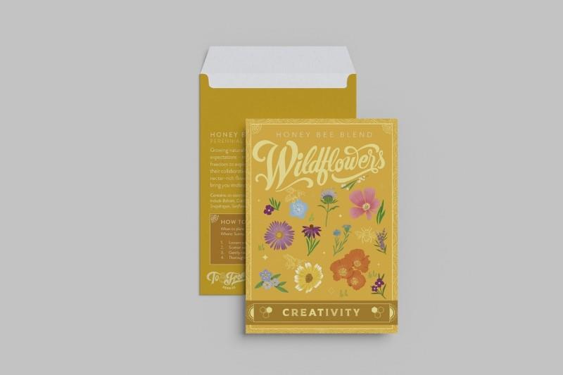 Honey Bee Wildflowers (Creativity) - Seed Packet
