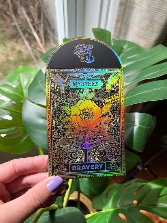 Mystery Seed Packet (Bravery) *Holographic Foil*