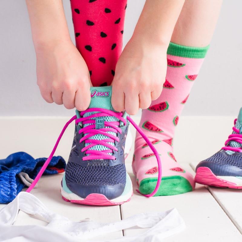 Inside Out Watermelon Socks - Sm