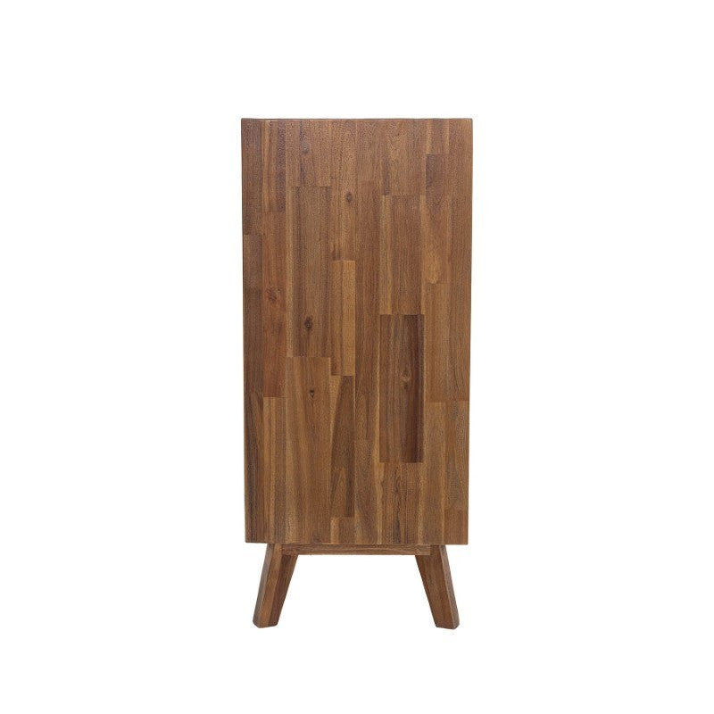 Gia 5 Drawer Chest - Warm Pecan