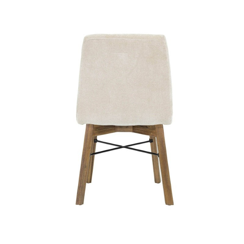 Gia Dining Chair - Warm Pecan - Sand