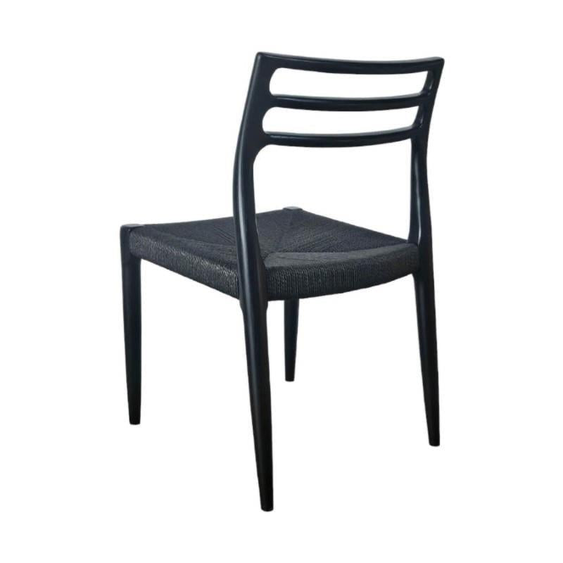 Java Indoor Dining Chair - Black - Set of 4