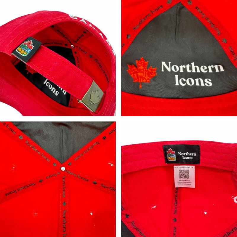 Toronto Emblem Red Canvas Cap