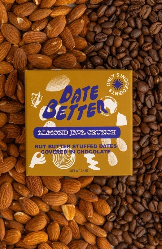 Almond Java Crunch Stuffed Dates, 2.4oz