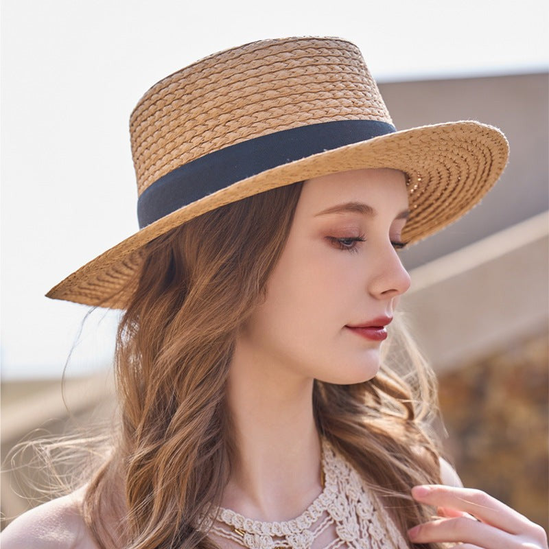 Rosie Bow, Boater- Natural