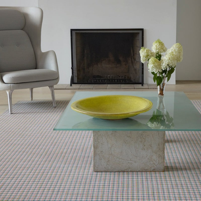 Chilewich Basketweave Woven Mat, Begonia