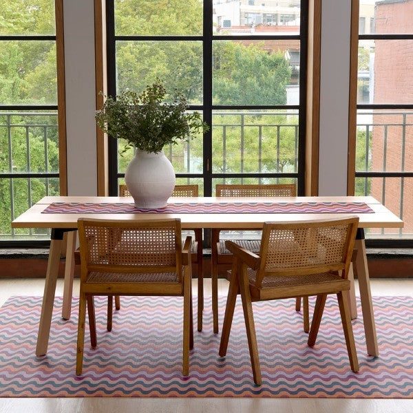 Chilewich Wiggle Woven Mat, Heatwave