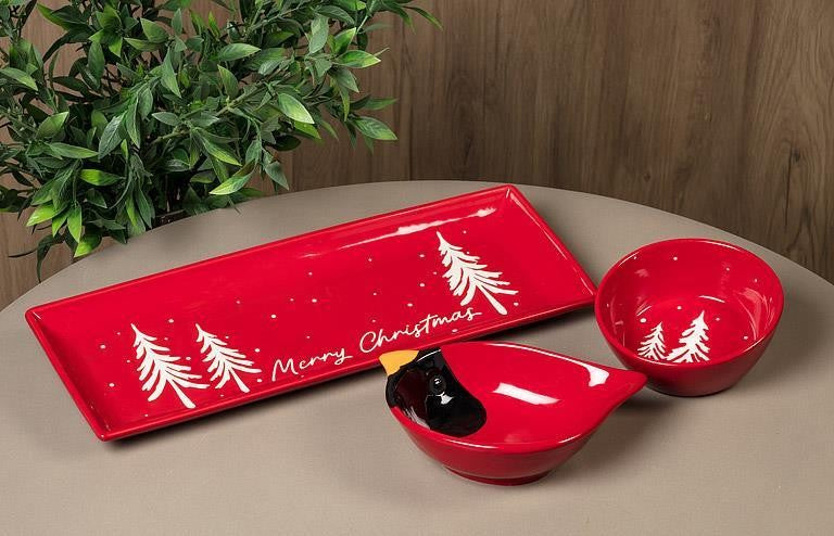 Modern Cardinal Small Bowl, 7"