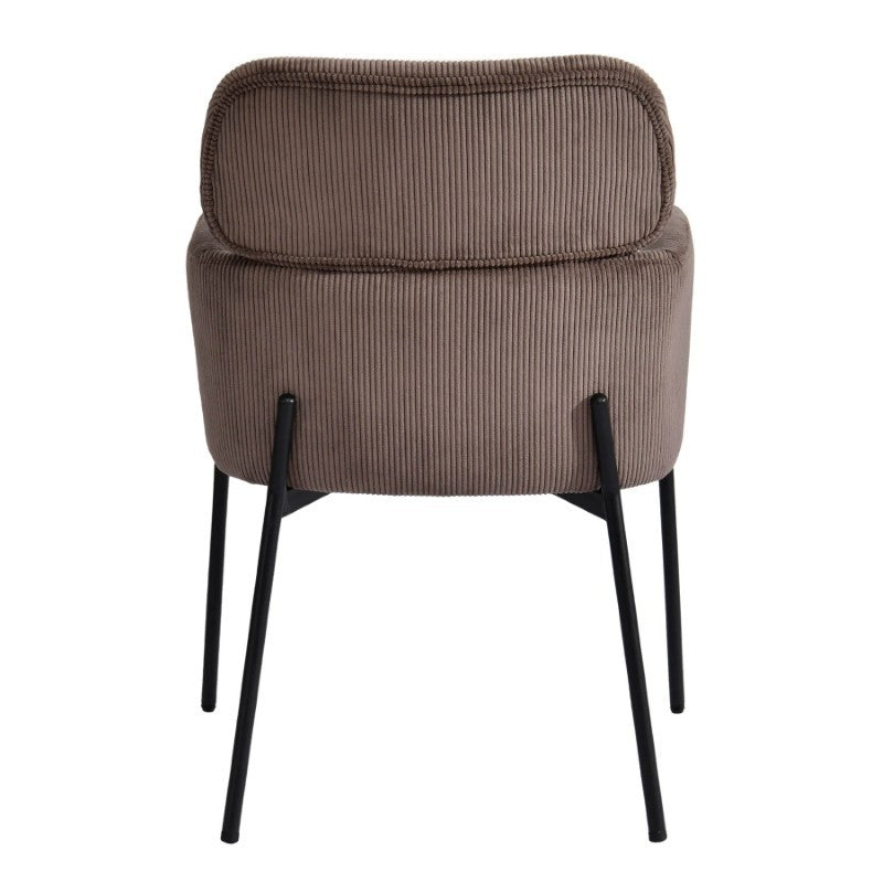 Allegra Dining Chair - Corduroy Brown