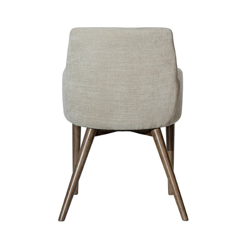 Fritz Arm Dining Chair - Taupe