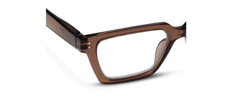 Curtsy Mocha — Blue Light Reading Glasses