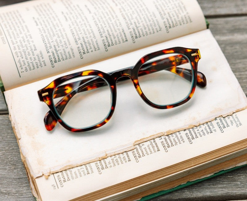 Neon Tortoise — Blue Light Reading Glasses