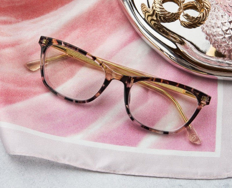 Winnie Sand Quartz/Taupe — Blue Light Reading Glasses