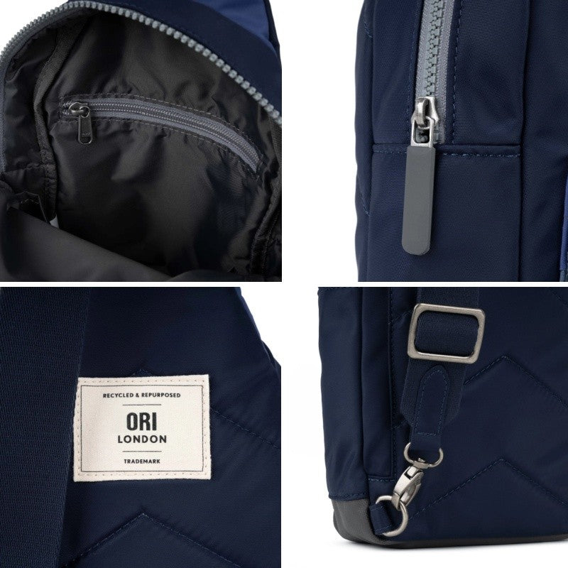 Willesden Sling Bag in Indigo Tonal
