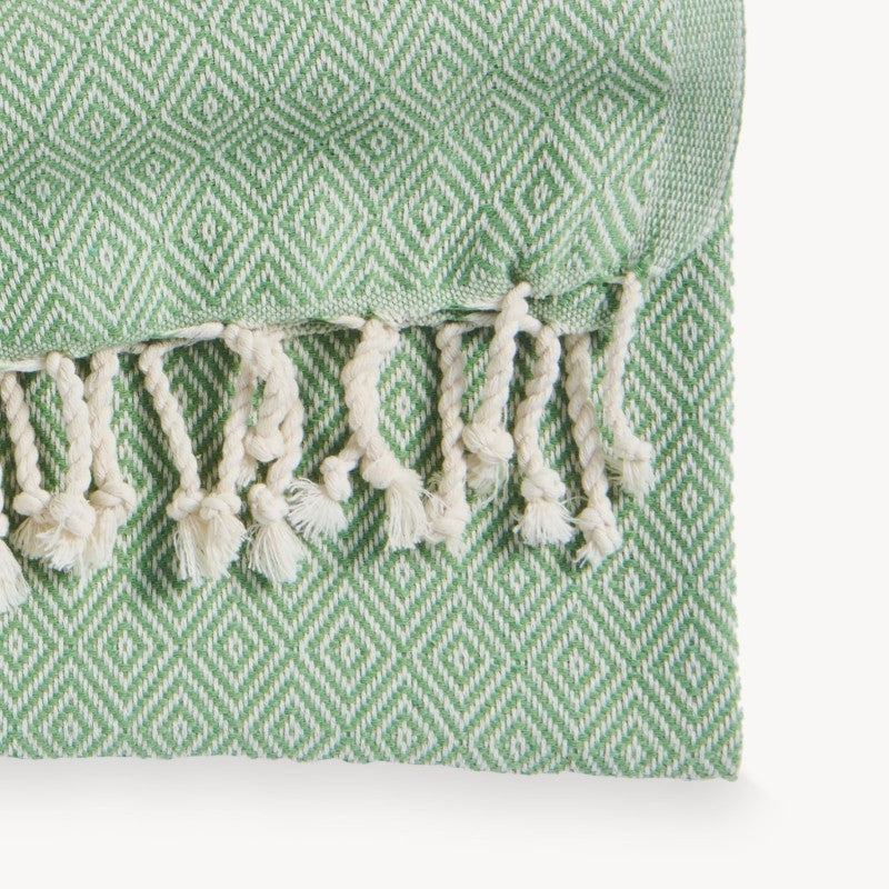 Pokoloko Diamond Towel - Thyme