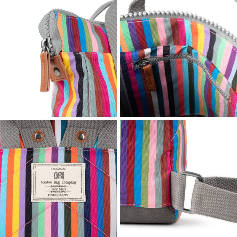 Bantry Backpack in Multi Stripe