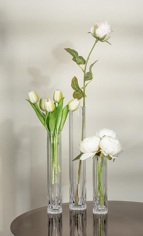 Narrow Ridged Vase