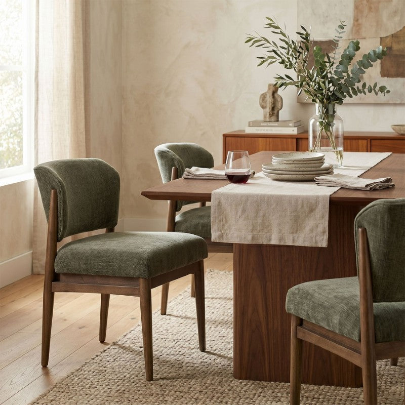 Athens Dining Chair - Olive Chenille