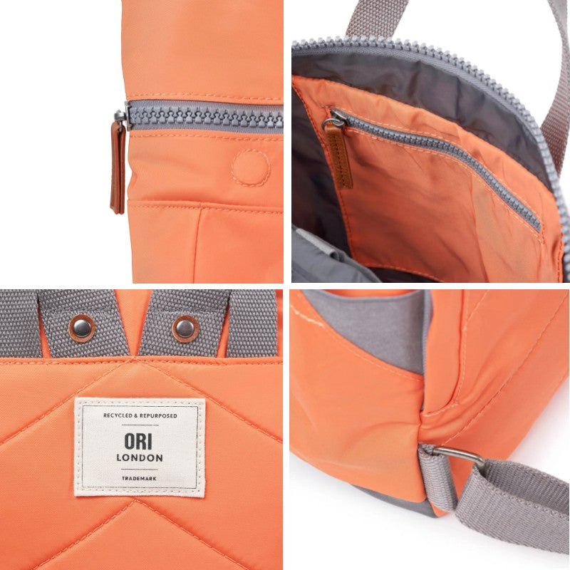 Canfield Roll Top Backpack in Firecracker