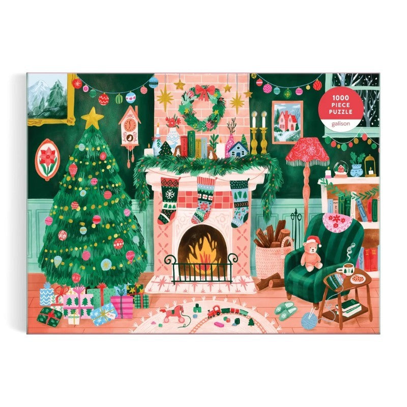 Cozy by the Fireplace | 1000 Piece Puzzle
