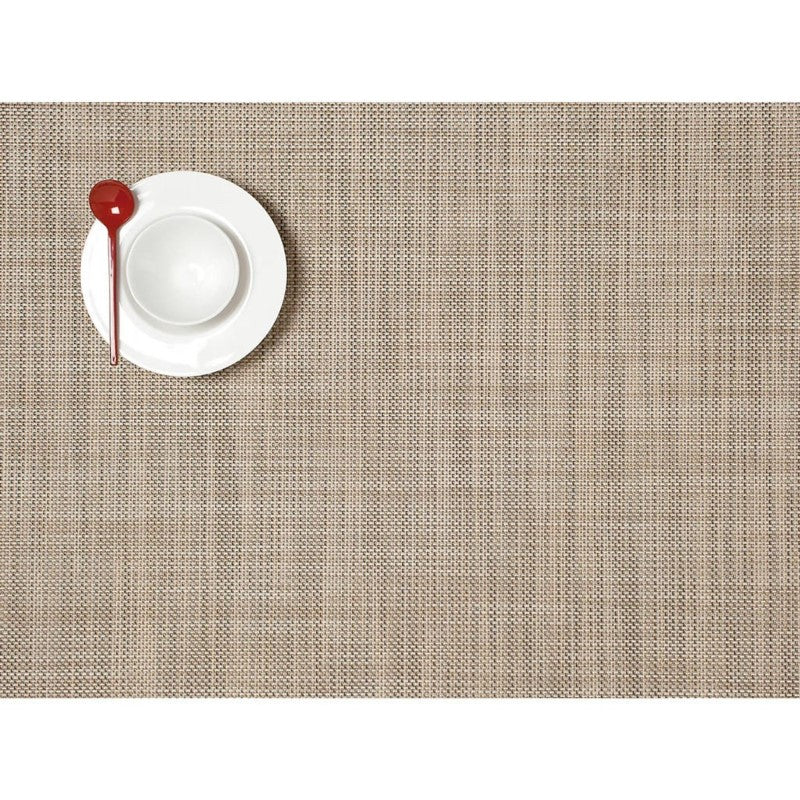 Chilewich Mini Basketweave Placemat, Linen