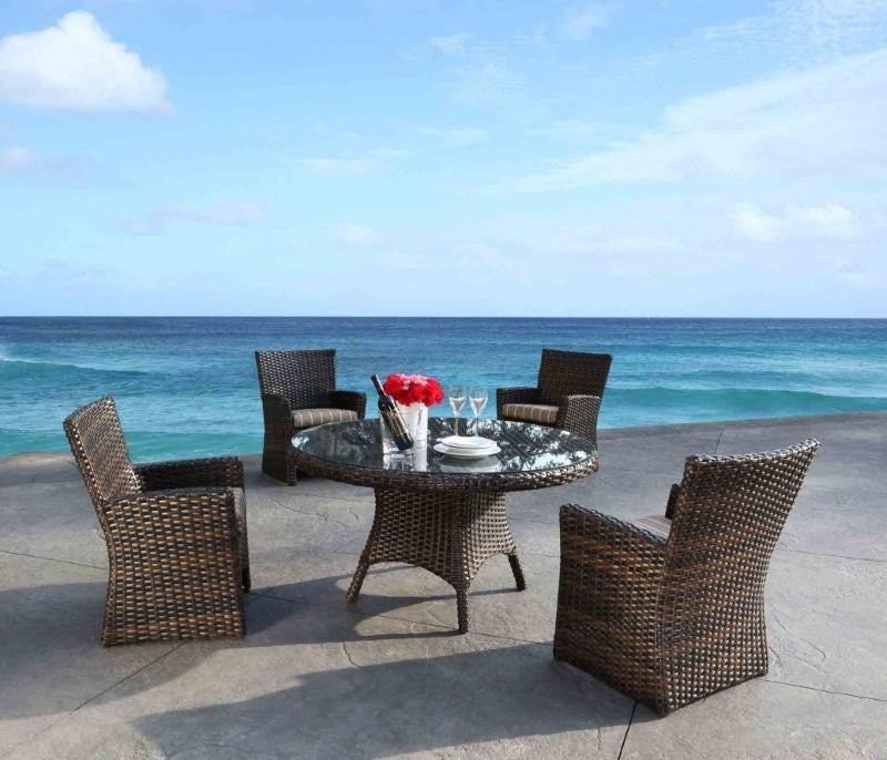 Louvre 24" Outdoor Square Side Table