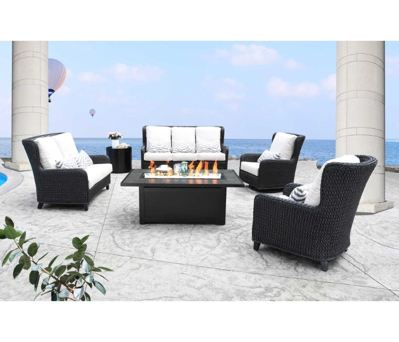 Hudson Outdoor Ottoman