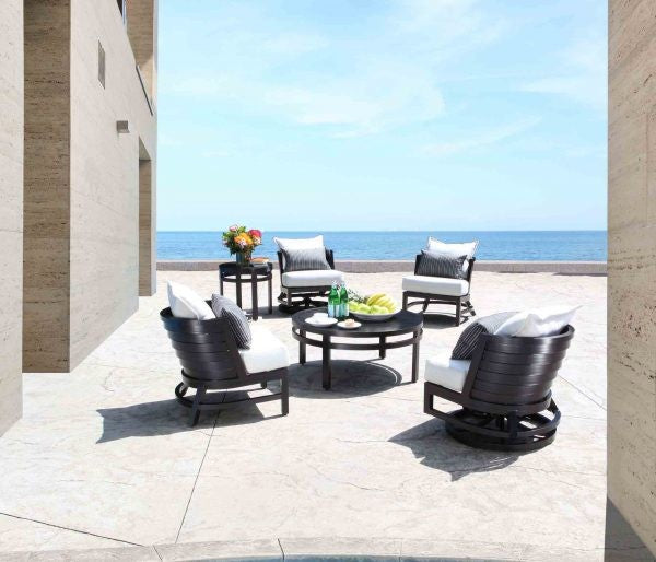 Gramercy 34&quot; Square Outdoor Coffee Table