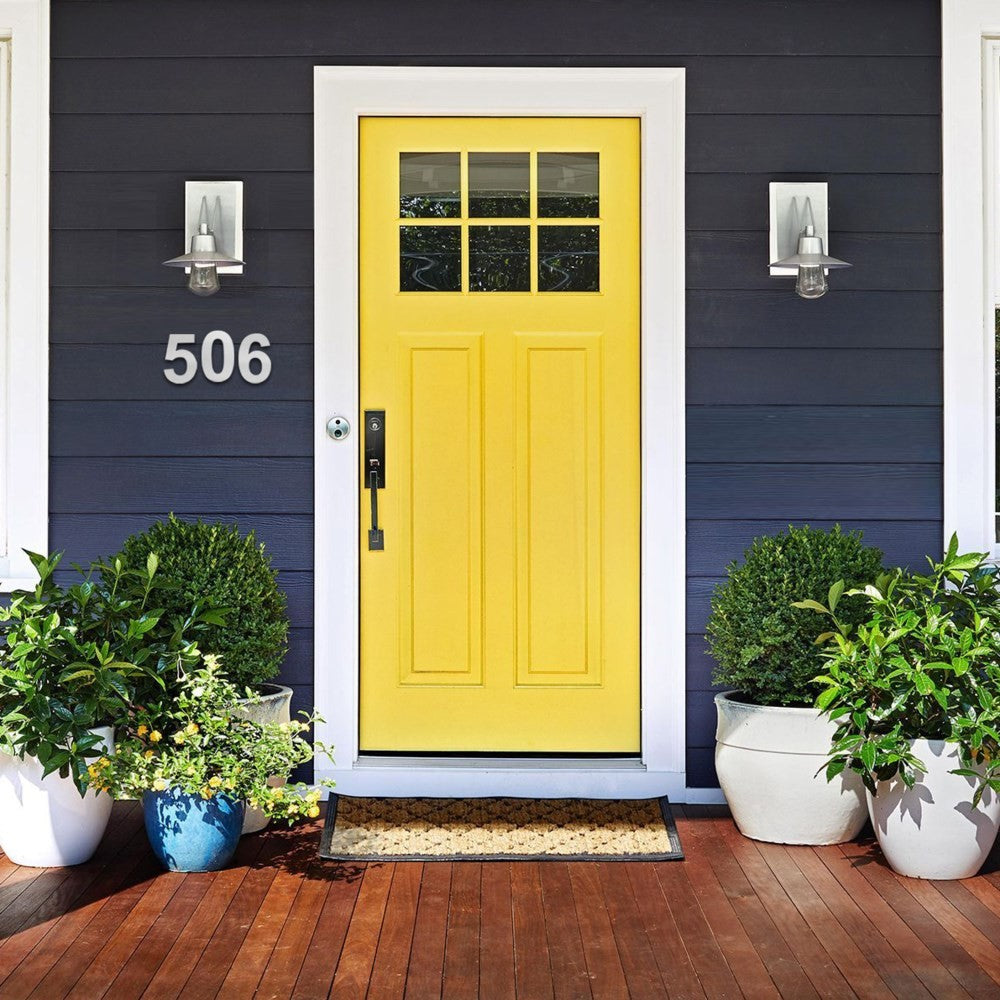 Stainless Steel Arial House Number 2