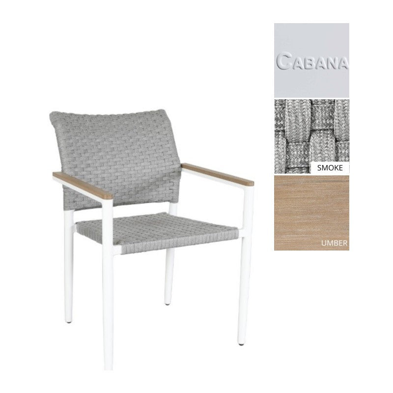 Stellan Outdoor Dining Arm Chair