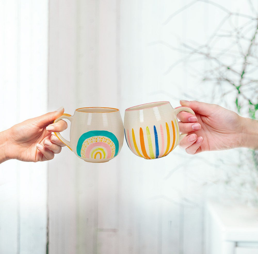 Rainbow Ball Mug