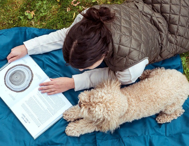 Bunk House "Forest Floor" Outdoor Mat With Stakes