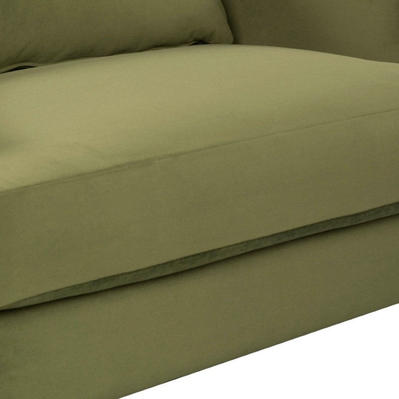 Missy Green Velvet Club Chair