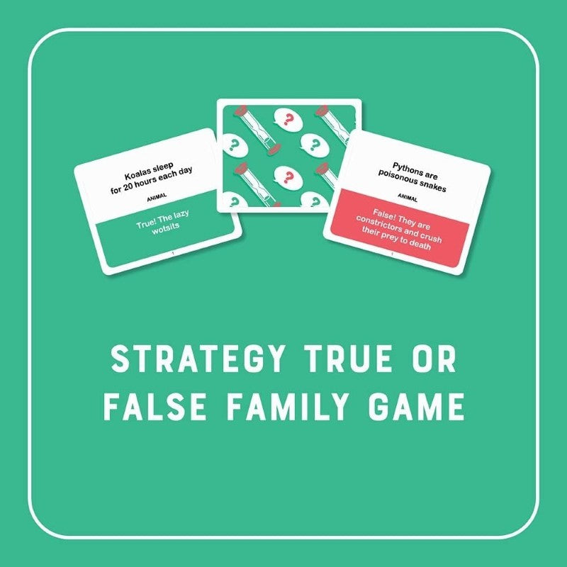 True or False Family Game