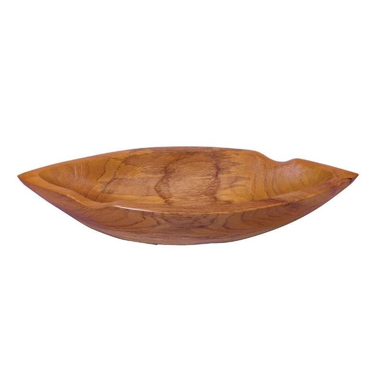Natural Teak Boat Tray