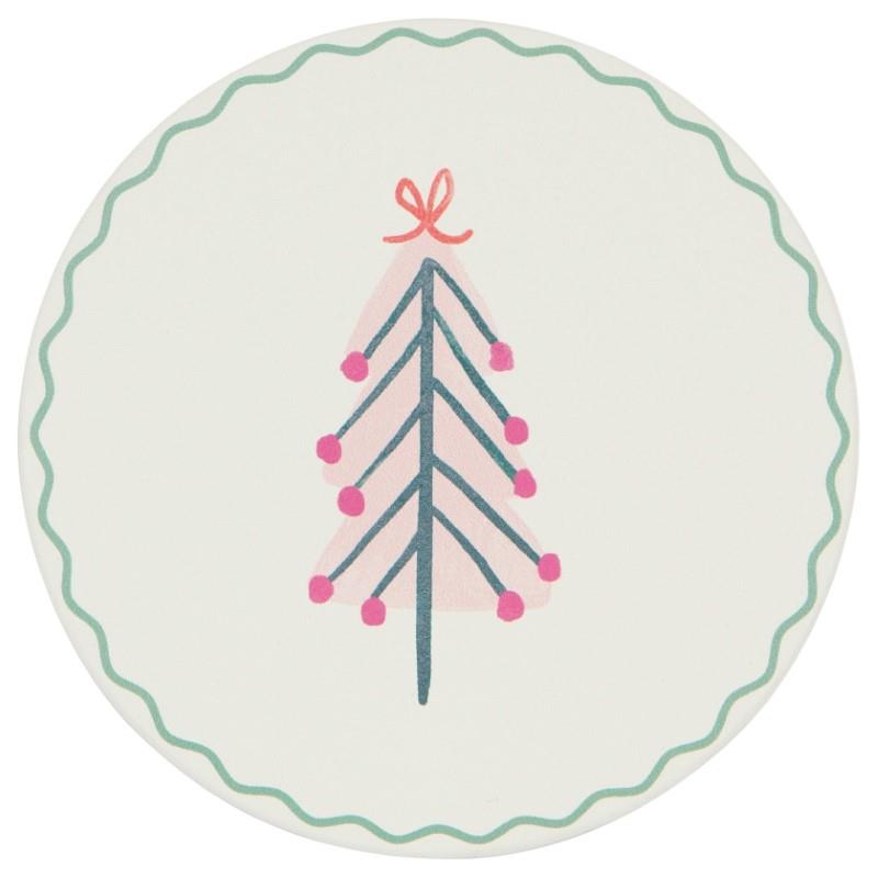 Glitzmas Soak Up Coasters, Set of 4