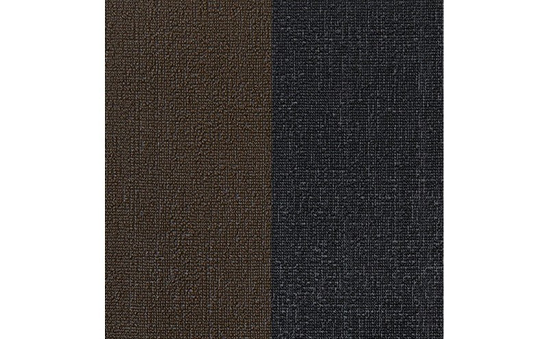 Chilewich Duo Stripe Shag Mat, Mocha