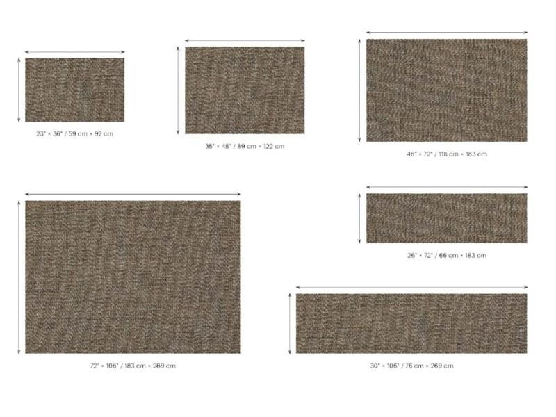 Chilewich Moire Woven Mat, Mocha