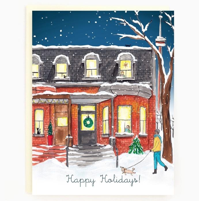 Toronto Holiday Historic Greeting Cards, Box of 8