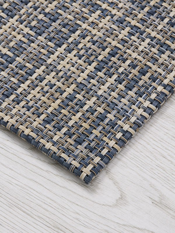 Chilewich Basketweave Woven Floor Mat, Coast