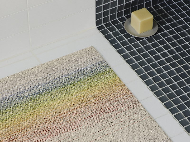 Chilewich Ombre Woven Floor Mat, Rainbow