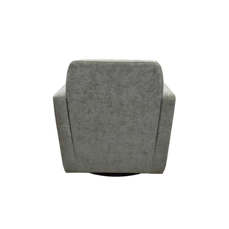 Cooper Swivel Club Chair - Sage Chenille